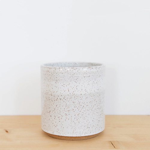 speckle ceramic utensil holder