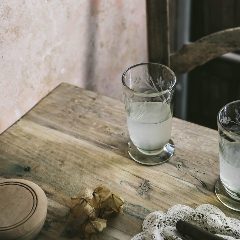 tall etched footed glassware4