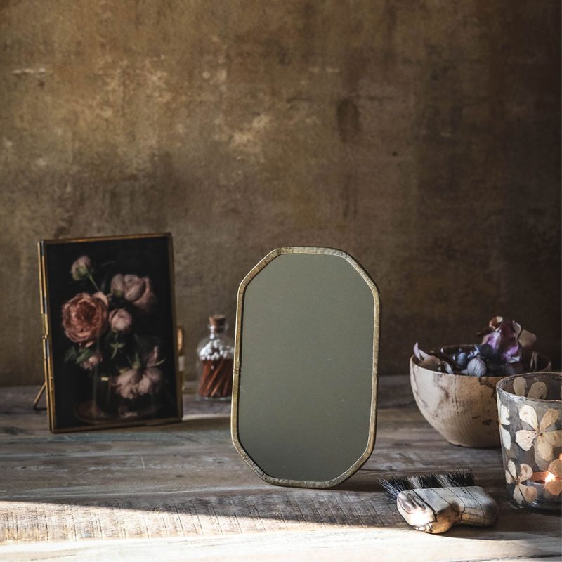 textured standing brass mirror3