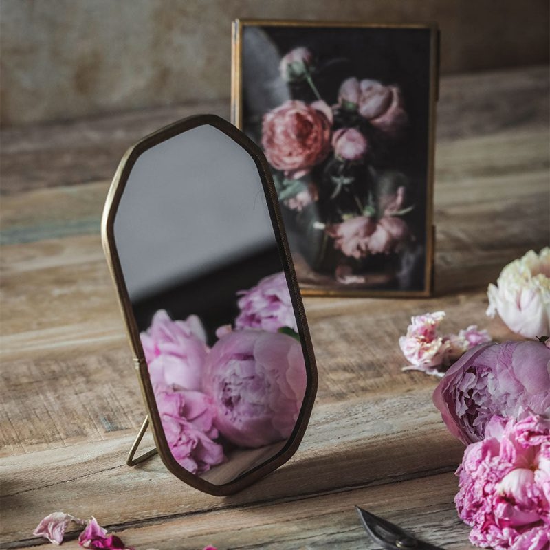 textured standing brass mirror5