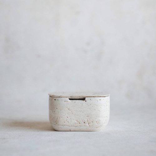 travertine vessel