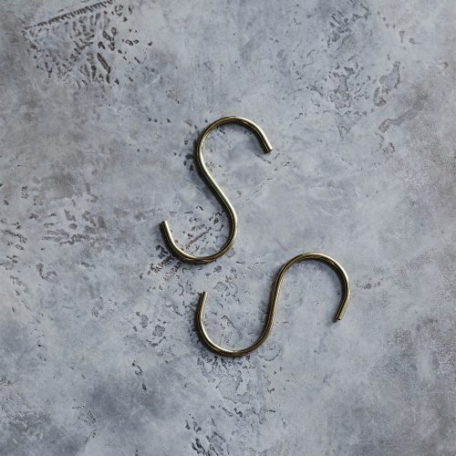 unlacquered brass s hook2