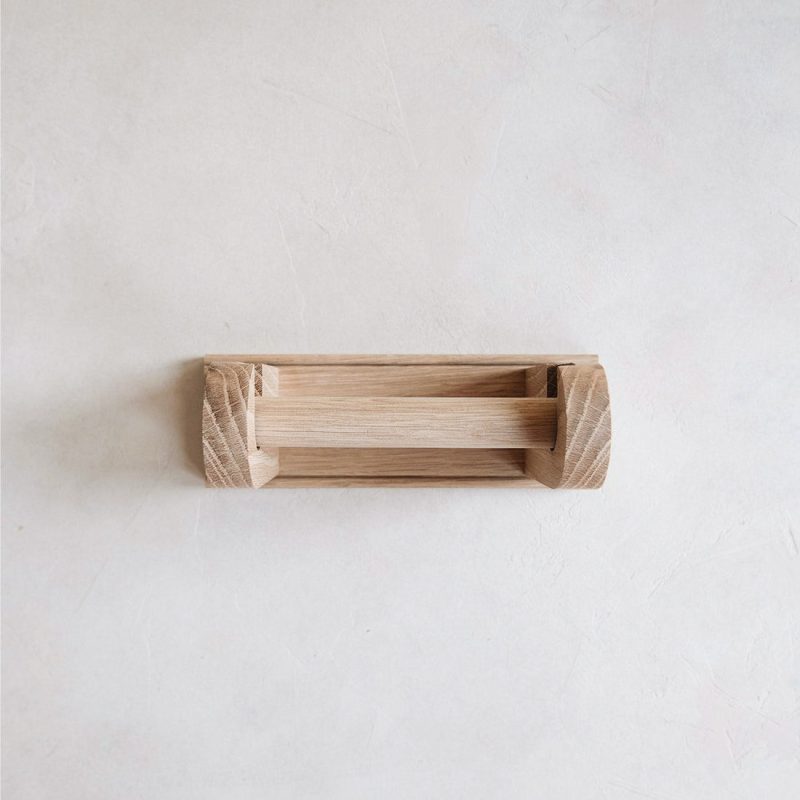 white oak toilet paper holder2