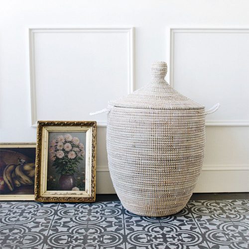 white senegalese baskets1