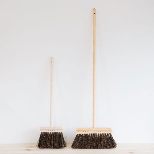 wood floor broom set