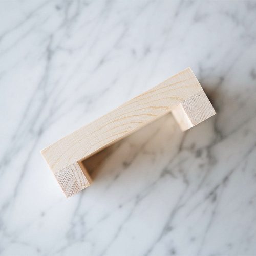 wood soap stand