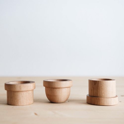 wooden egg cups