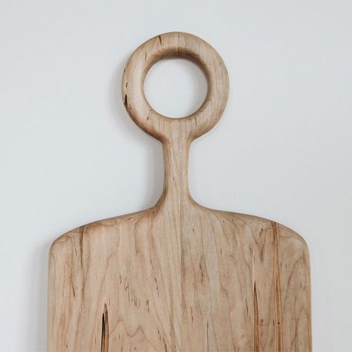 wooden serving board