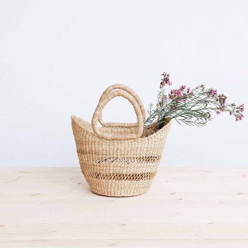 woven lace shopper sm