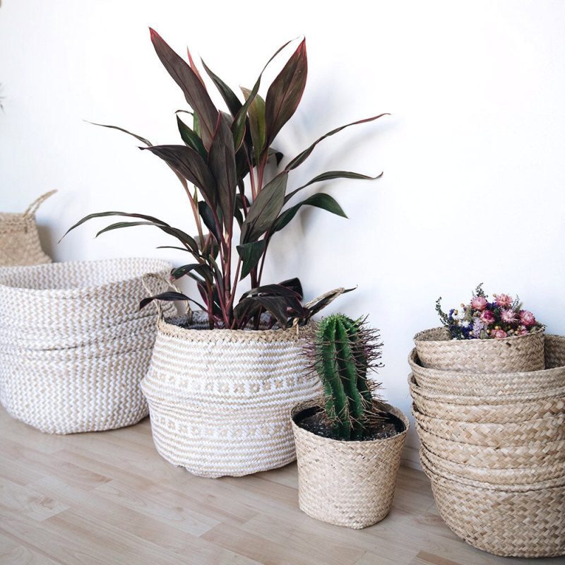 woven weave planter white 4e573704 81ed 48e2 9a5f 19250403d44f