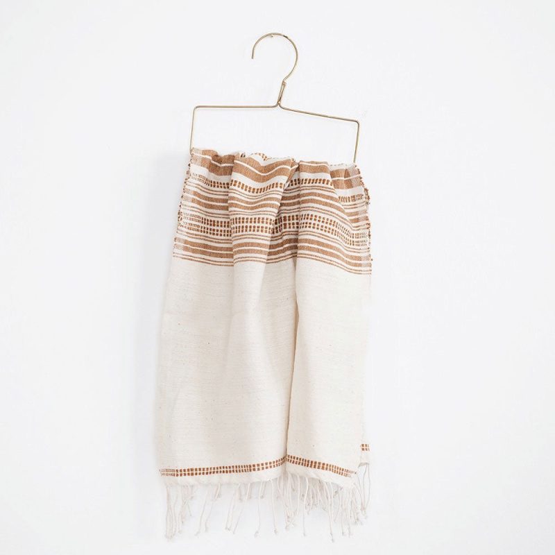 ziggy hand towel bronze2