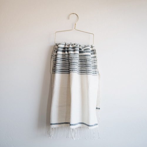 ziggy hand towel navy1