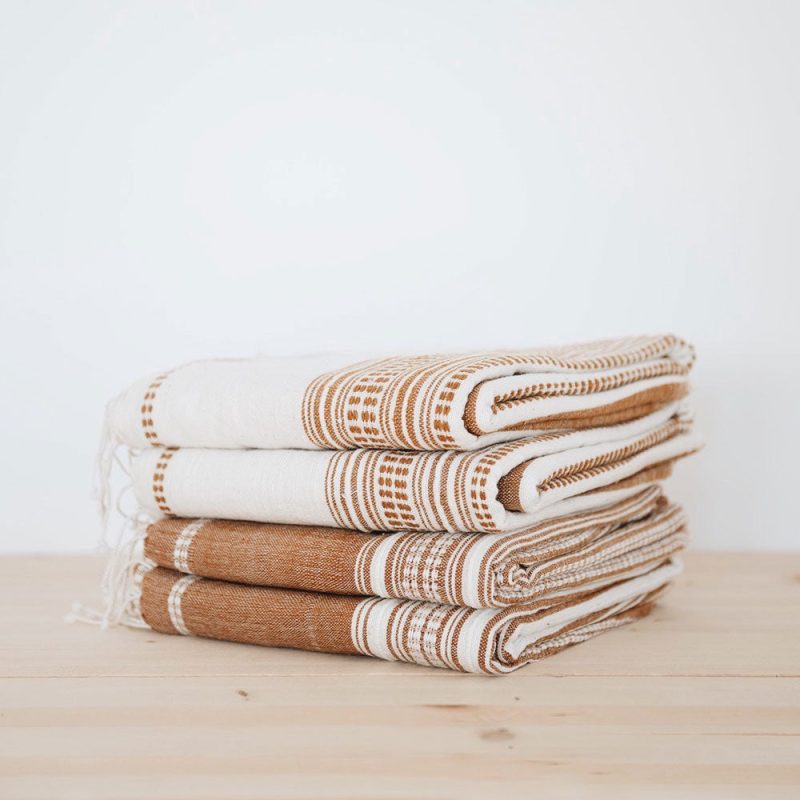 ziggy towel bronze