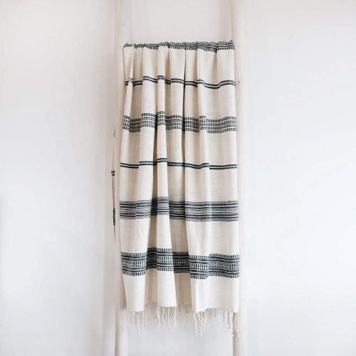 ziggy towel navy