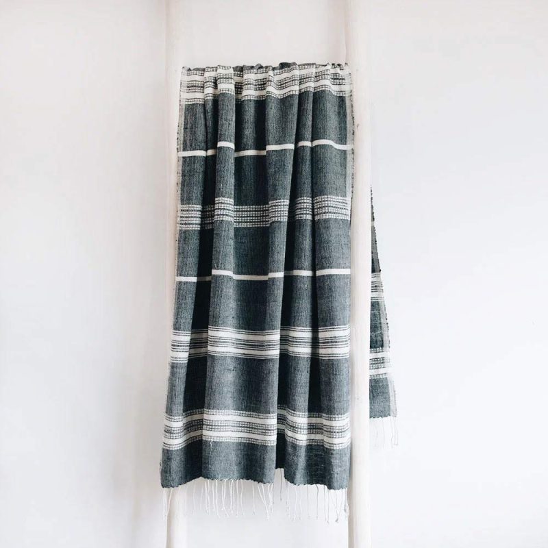 ziggy towel navy1