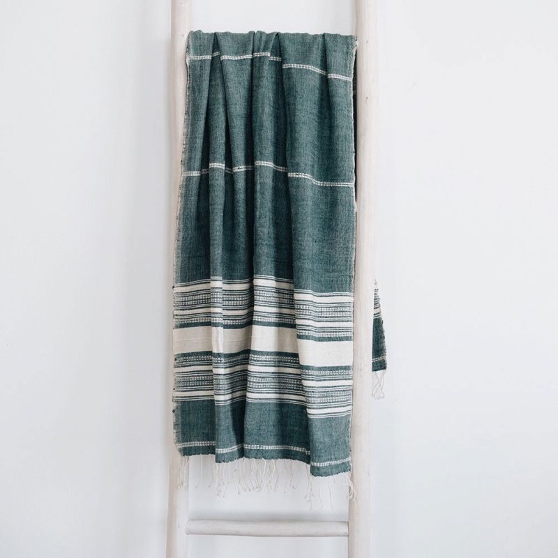 ziggy towel teal1